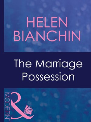 cover image of The Marriage Possession